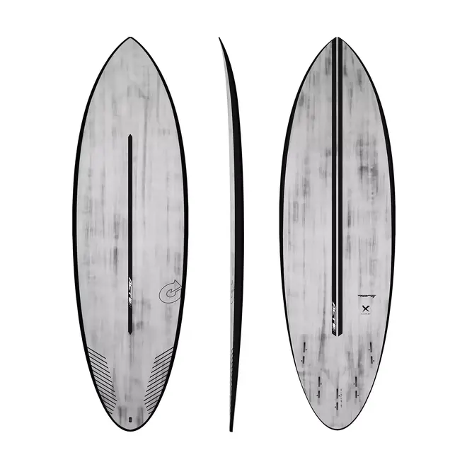 6'4 Torq Multiplier ACT - FCS II - 5 Fin - Brushed Black Rails