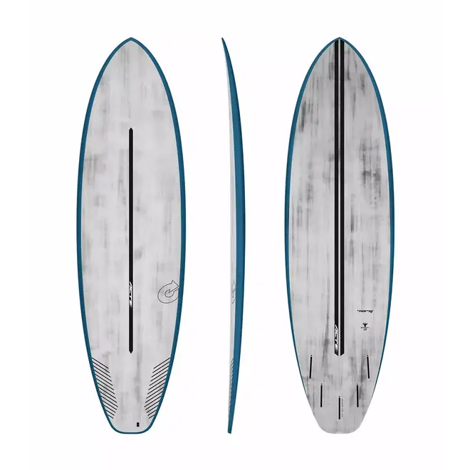 6'10 Torq BigBoy ACT - Futures - 5 Fin - Brushed Dark Blue Rails