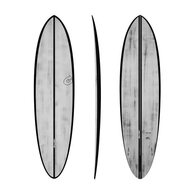 6'10 Torq Chopper ACT - FCS II - 2 + 1 - Brushed Black Rails