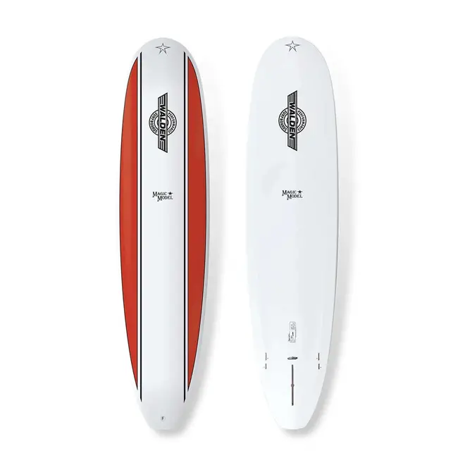 8'6 Walden Magic Model - Fusion Parabolic - FCS II - 2 + 1 - Red