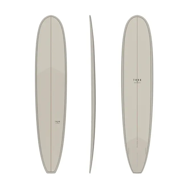 9'6 Torq Longboard - Futures - 2 + 1 - Classic Color Light Stone Pattern