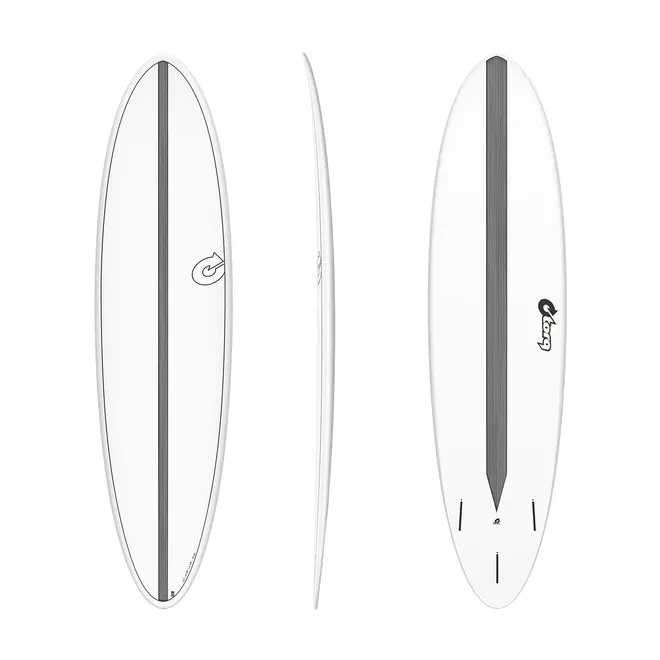 7'6 Torq Funboard CS - Futures - 3 Fin - White