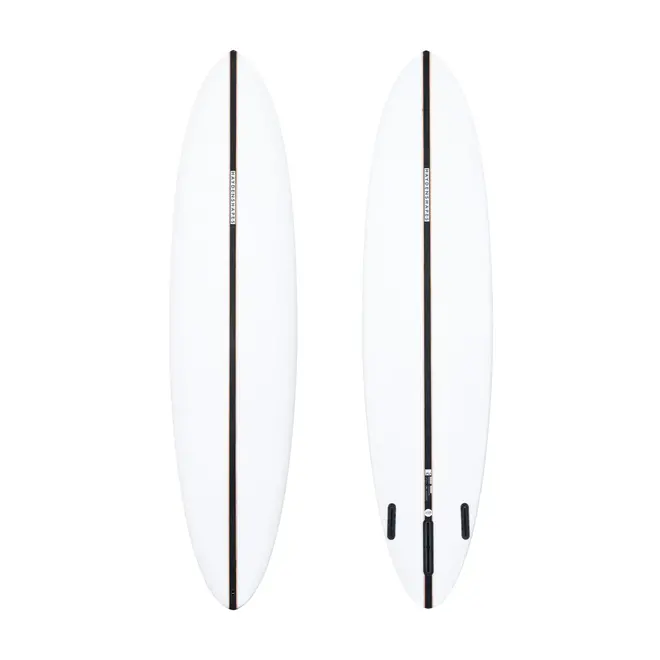 6'10 Haydenshapes Mid Length Glider PU - Futures - 2 + 1