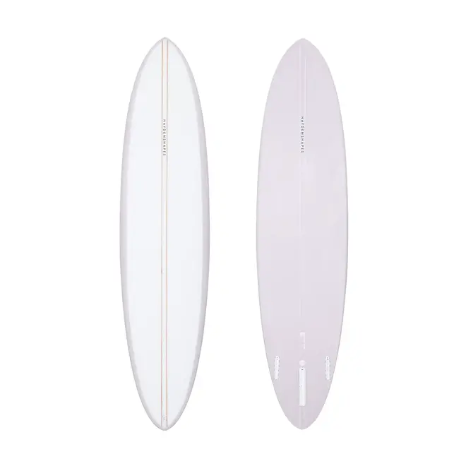6'10 Haydenshapes Mid Length Glider PU - Futures - 2 + 1 - Dust