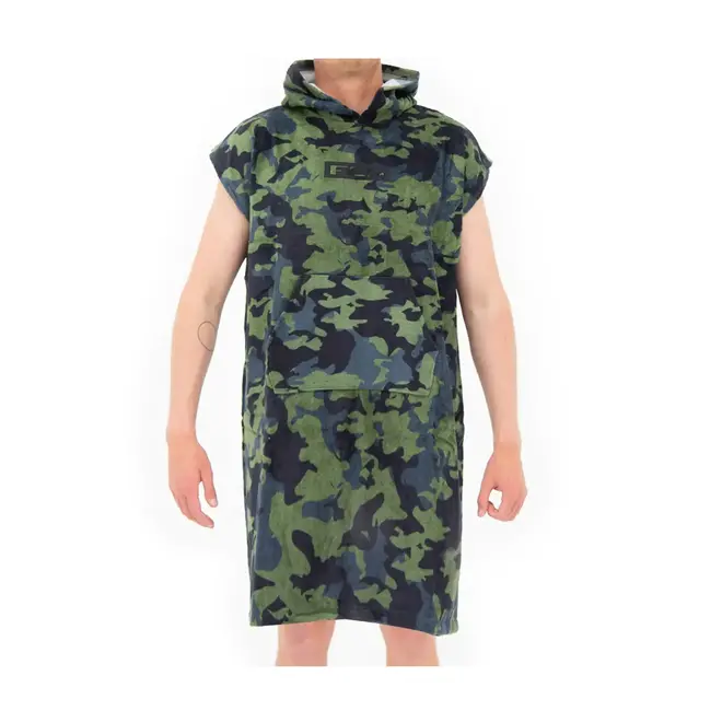 FCS Junior Towel Poncho Army Camo