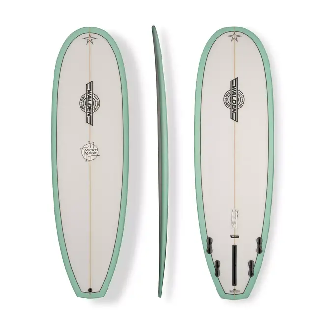 6'0 Walden Micro Magic - Trueride PU - FCS II - 4 + 1 - Teal