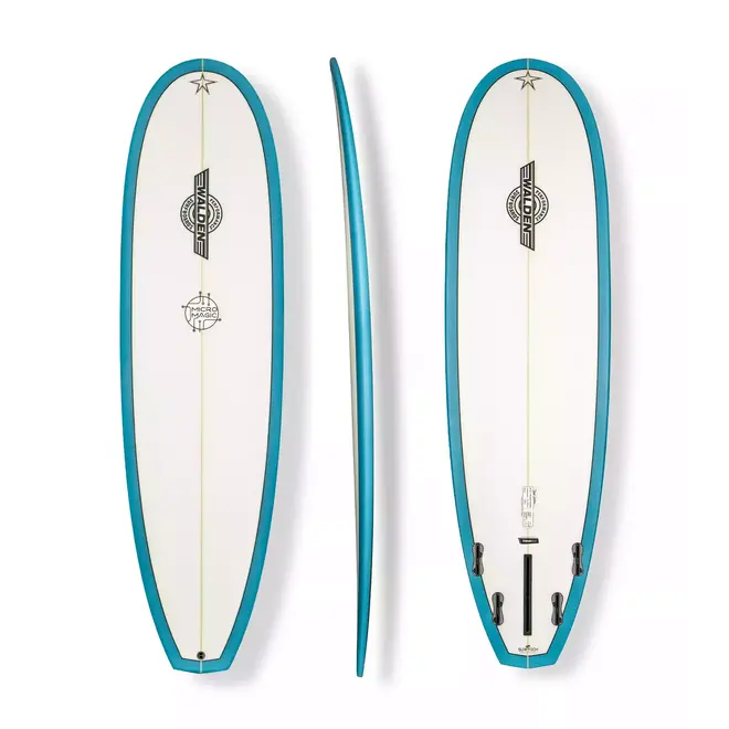 6'8 Walden Micro Magic - Trueride PU - FCS II - 4 + 1 - Blue