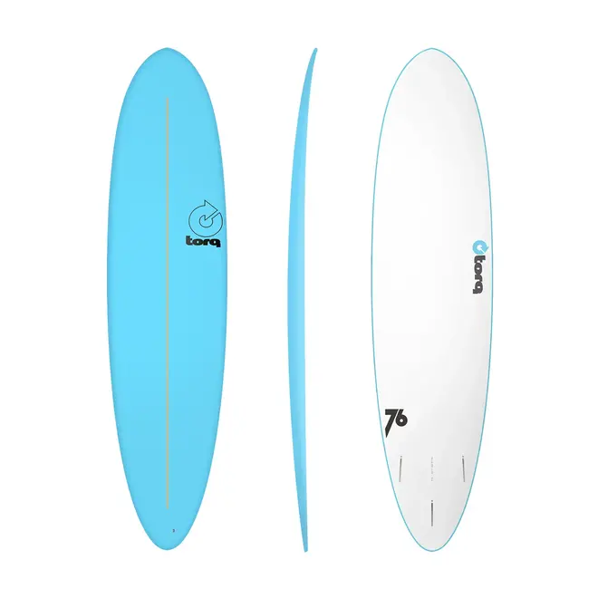 7'6 Torq Funboard Soft Performance - Futures - 3 Fin - Blue