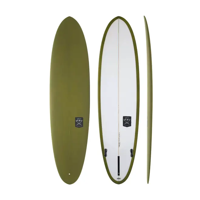 7'6 Creative Army Huevo PU - FCS II - 2 + 1 - Khaki Tint