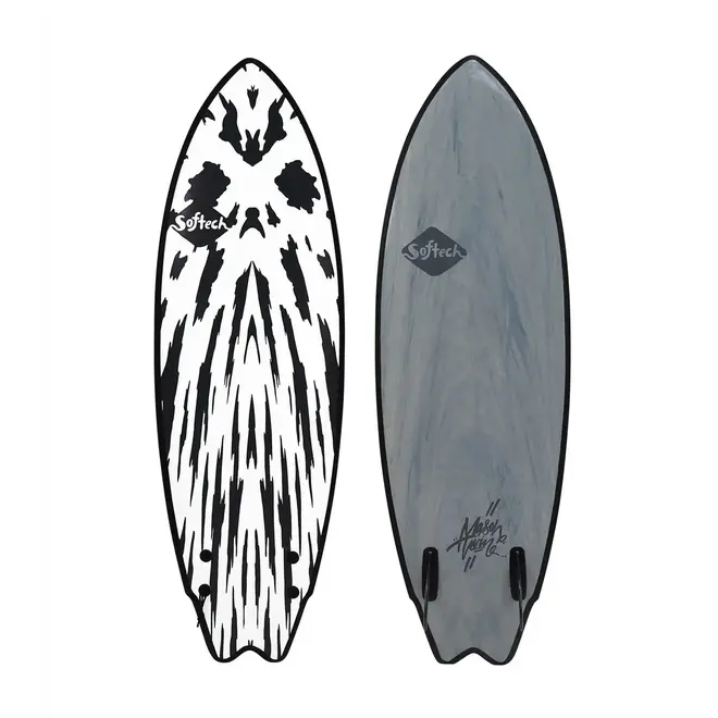 5'10 Softech Mason Ho Twin - FCS II - 2 Fin - Gunmetal Black