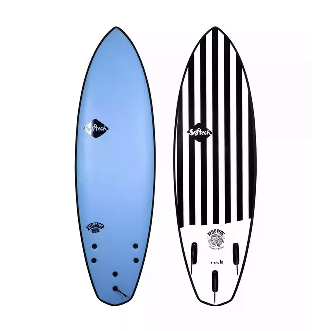 5'11 Softech Toledo Wildfire - FCS II - 3 Fin - Striped