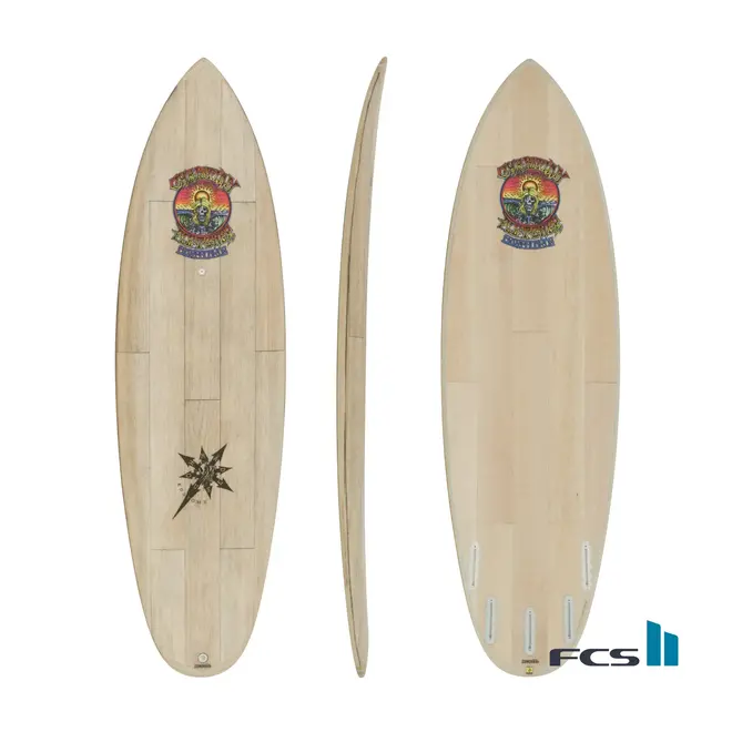 5'11 Sunova Loose Juice CF Morphlex Team - FCS II - 5 Fin