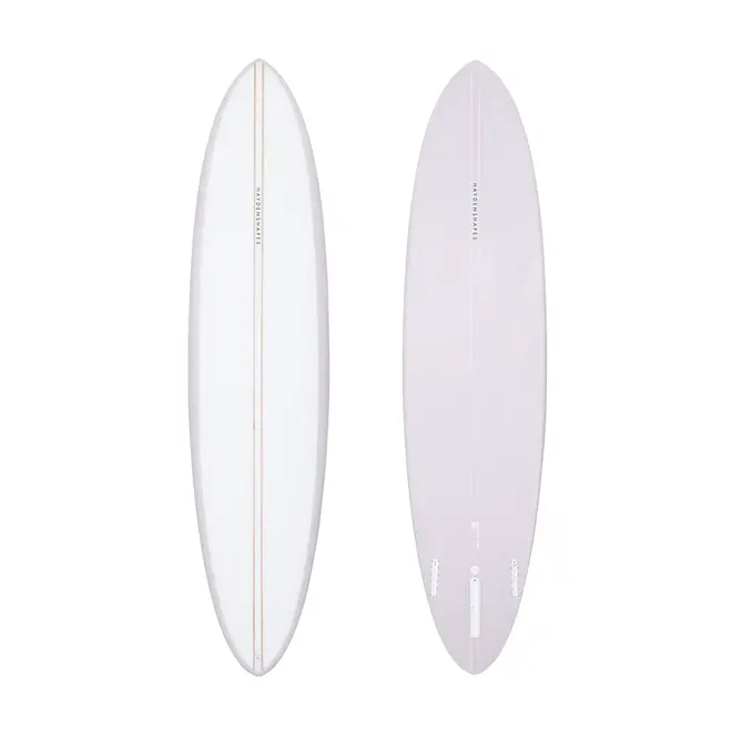 6'7 Haydenshapes Mid Length Glider PU - Futures - 2 + 1 - Dust