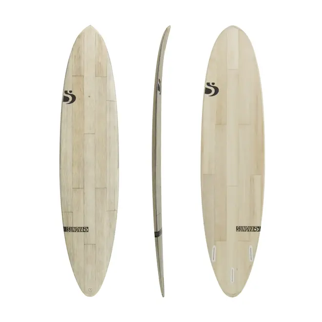 8'0 Sunova 8Ball Balsaflex Standard - Futures - 3 Fin - Black Line