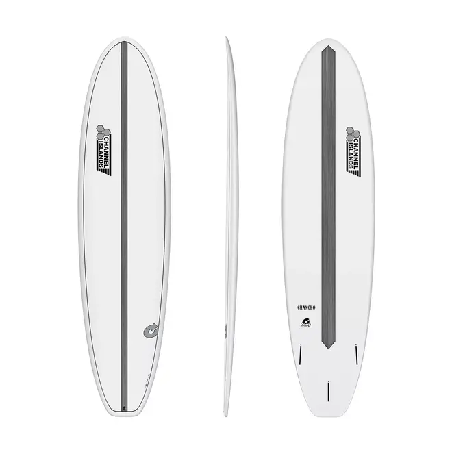 7'6 Channel Islands Chancho - Torq X-Lite - Futures - 3 Fin - White