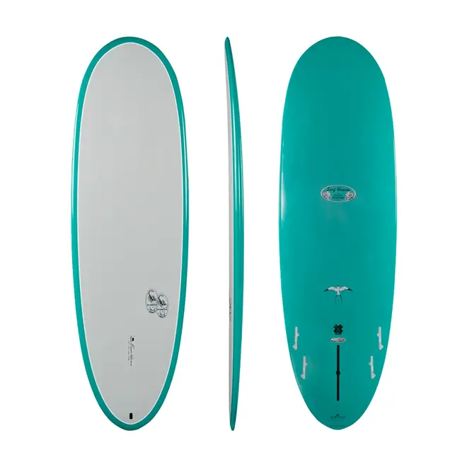 5'10 Takayama Scorpion 2 - Tuflite V-Tech - FCS II - 4 + 1 - Teal