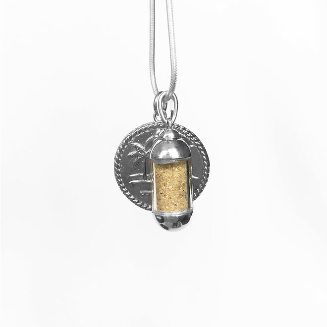 Laguna Treasures Beach Pendant Island Vibes Zilver