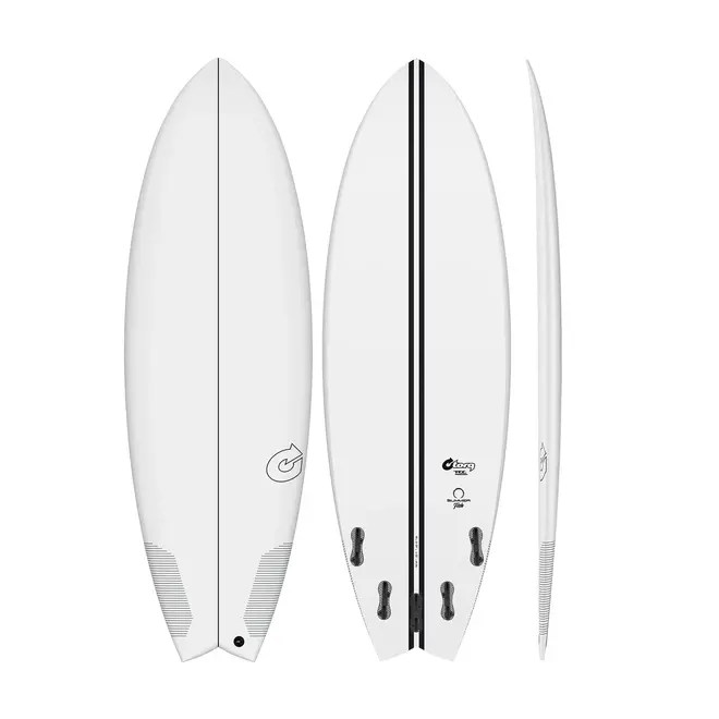 Torq Summer Fish TEC - FCS II - 5 Fin 5'10 Clear