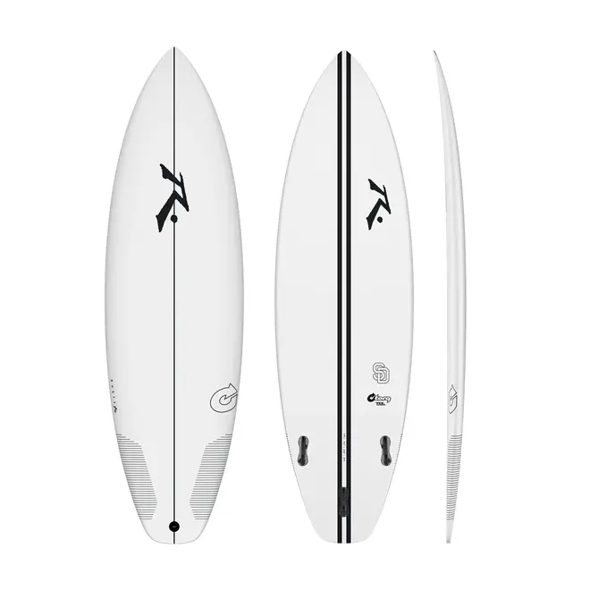 6'4 Rusty SD - Torq TEC - FCS II - 3 Fin
