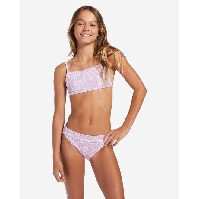 Billabong Girls Flowerside Tank Bikiniset Lilac Dream