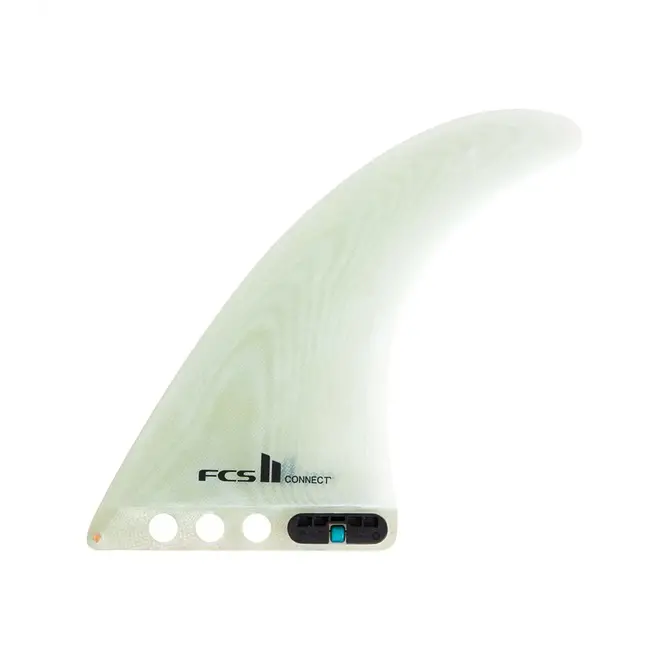 FCS II Connect Performance Glass Single Fin 9" Clear