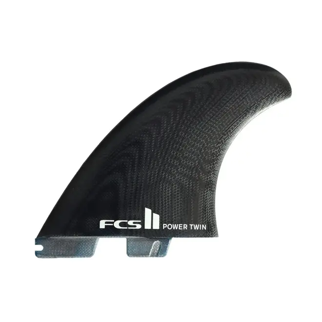FCS II Power Twin + 1 Performance Glass Twin Fins + 1 Extra Large Natural