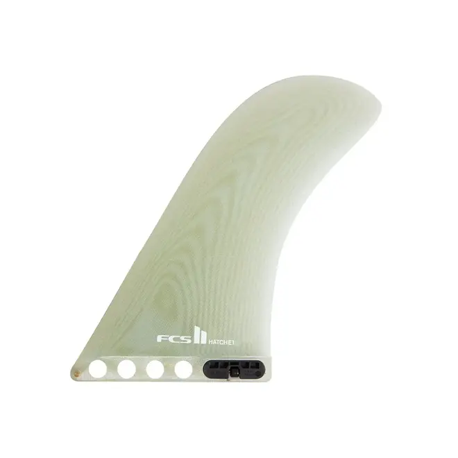 FCS II Hatchet Performance Glass Single Fin 10" Clear