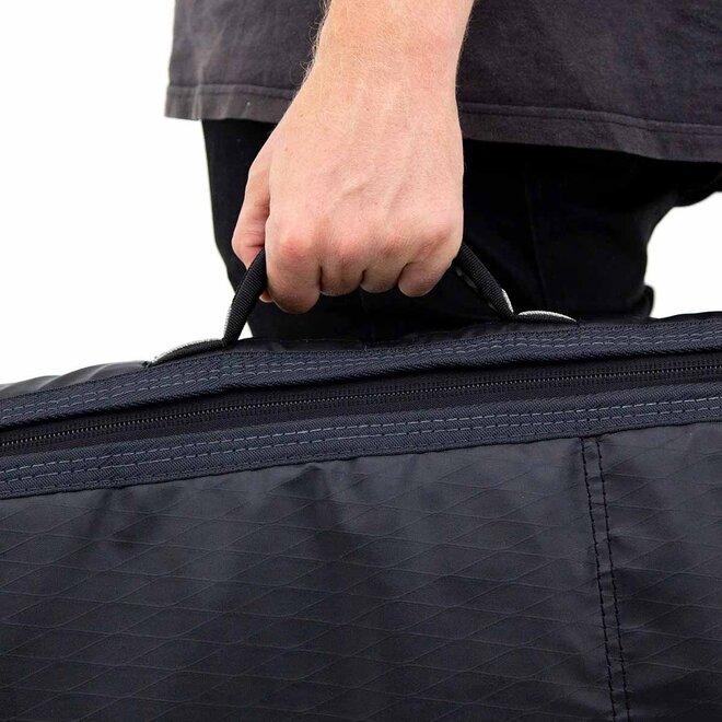 FCS 9'6 Travel 1 Longboard Boardbag Black/Grey