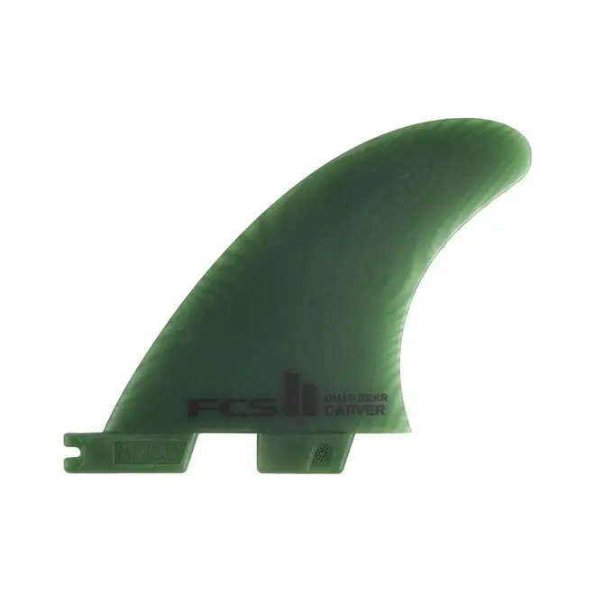 FCS II Carver Neo Glass Sage Quad Rear Fins