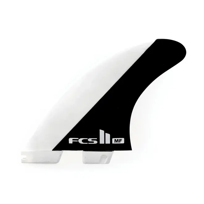 FCS II MF PC Black/White Tri Fins