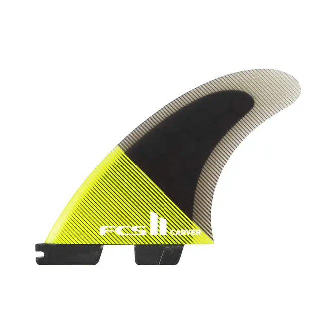 FCS II Carver PC Acid/Black Tri Fins