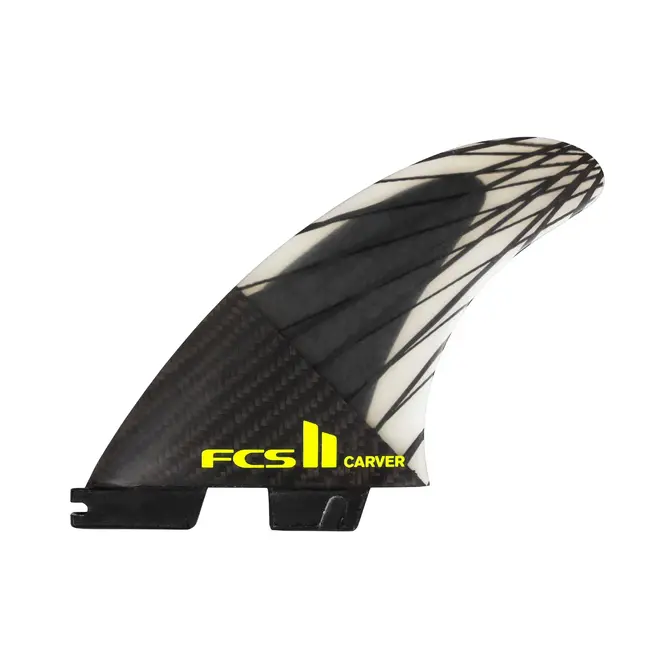 FCS II Carver PC Carbon Black/Acid Tri Fins