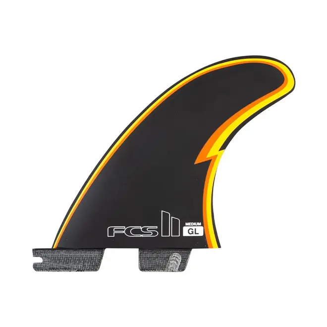 FCS II GL PC Black Tri Fins