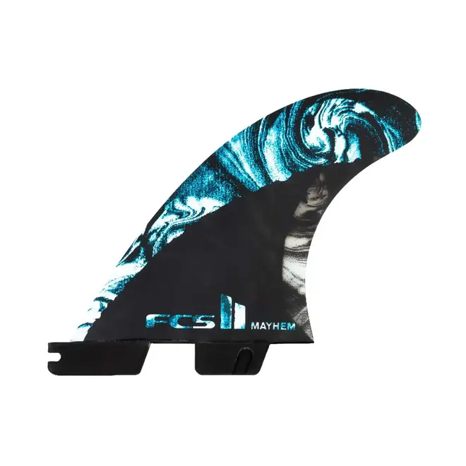 FCS II MB PC Carbon Blue Tri Fins