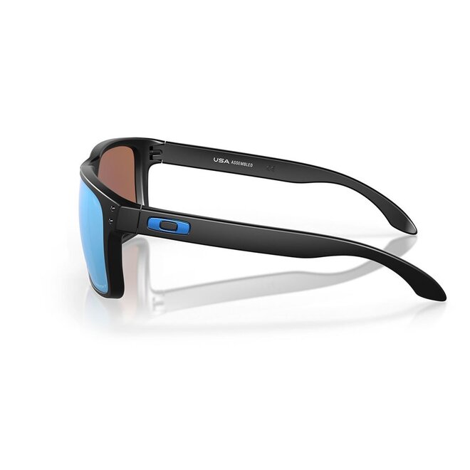Oakley Holbrook XL Matte Black Prizm Deep Water Polarized Sunglasses