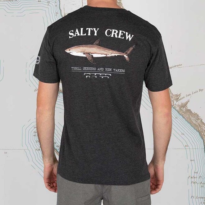 Salty Crew Heren Bruce Premium S/S Tee Charcoal Heather