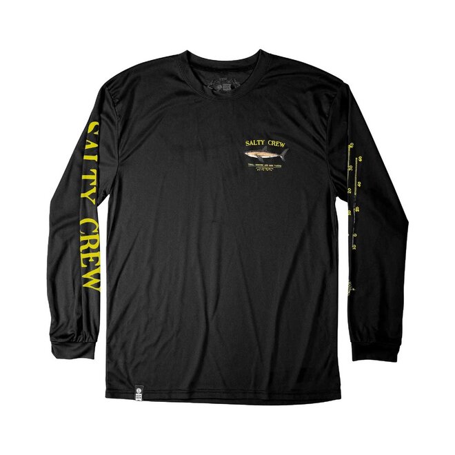 Salty Crew Heren Bruce L/S Rahguard Black