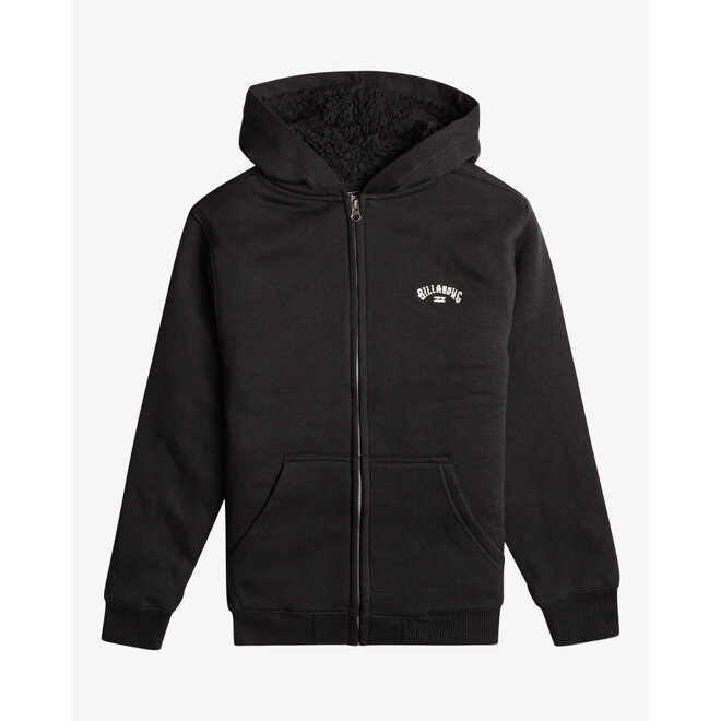 Billabong Boys Arch Sherpa Zip Hoodie