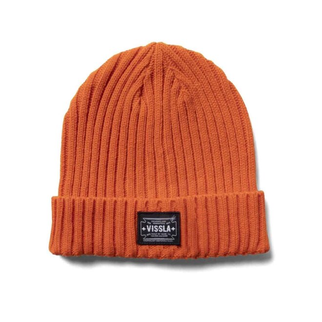 Vissla Creators Horizon Eco Beanie Safety Orange