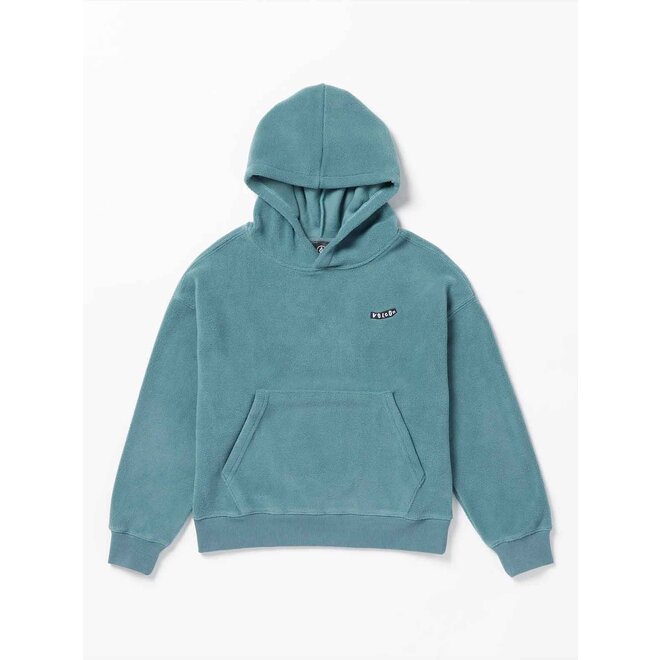 Volcom Boys Throw Exceptions Hoodie Service Blue