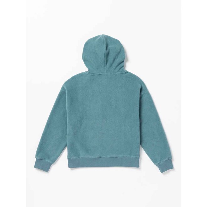 Volcom Boys Throw Exceptions Hoodie Service Blue