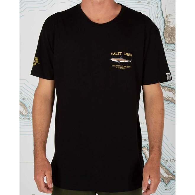 Salty Crew Mens Bruce Premium S/S Tee Black