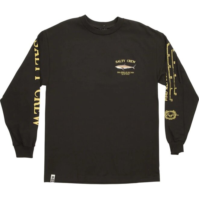 Salty Crew Heren Bruce L/S Tee Black