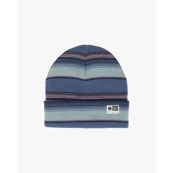 Salty Crew Frits Beanie Blue Steel