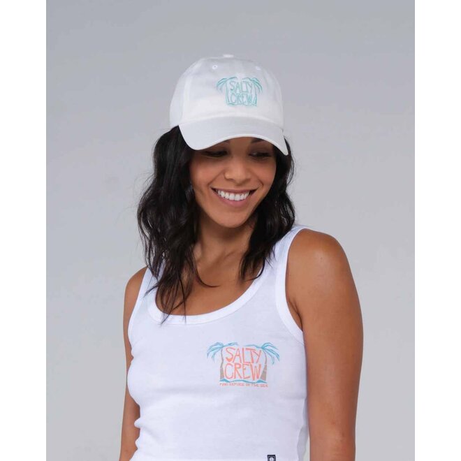 Salty Crew Postcard Dad Hat White