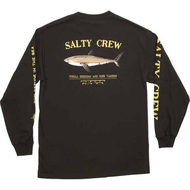 Salty Crew Heren Bruce L/S Tee Black