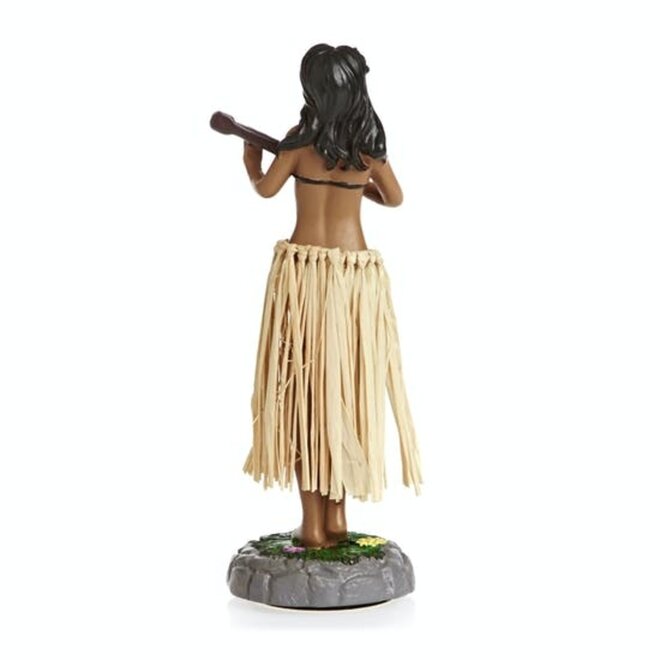 Dancing Hula Dashboard Doll with Straw Skirt