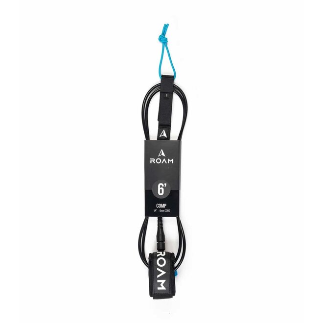 ROAM Comp Leash 6ft Black