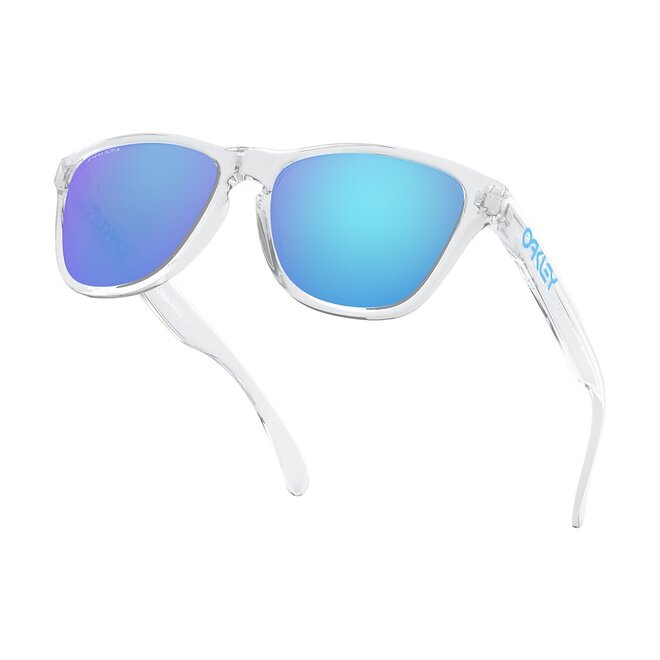 Oakley Frogskins XS Polished Clear/Prizm  Sapphire Zonnebril