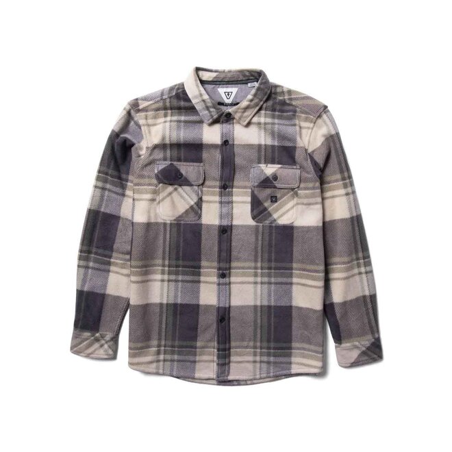 Vissla Eco-Zy LS Polar Flannel Vintage Green